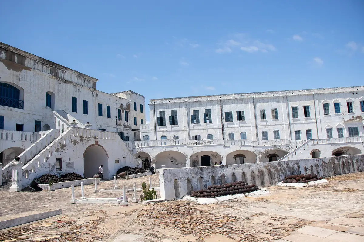 Cape Coast Castle on Ghana's coast