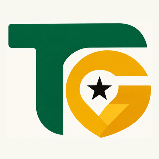 Travio Ghana circular logo mark